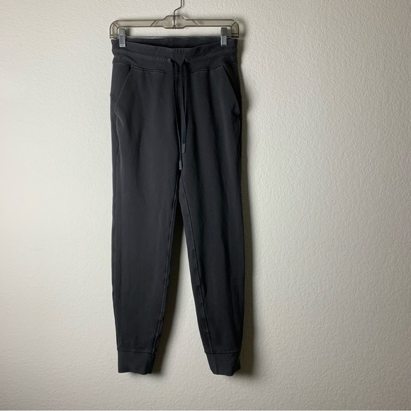 Lululemon womens gray ready to fleece drawstring joggers 6 - Picture 1 of 9